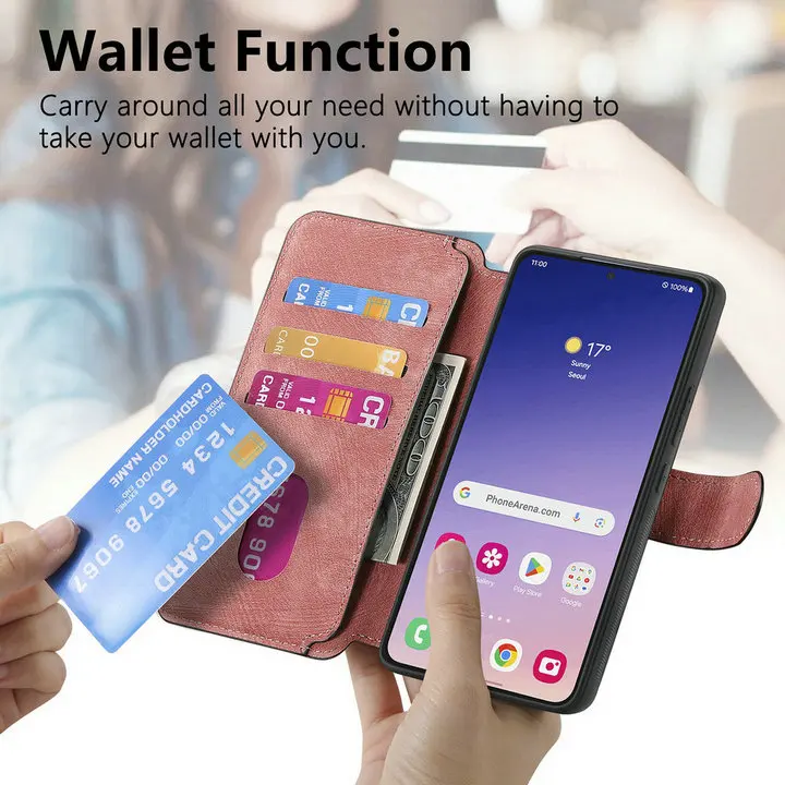 Für Xiaomi 17T Pro 5G Luxus-Hülle RFID Leder-Brieftasche Coque Xiaomi 15T Hülle Magnet Abnehmbare 2-in-1 Flip-Cover 17 T 15 18 Pro Max – Detail 7