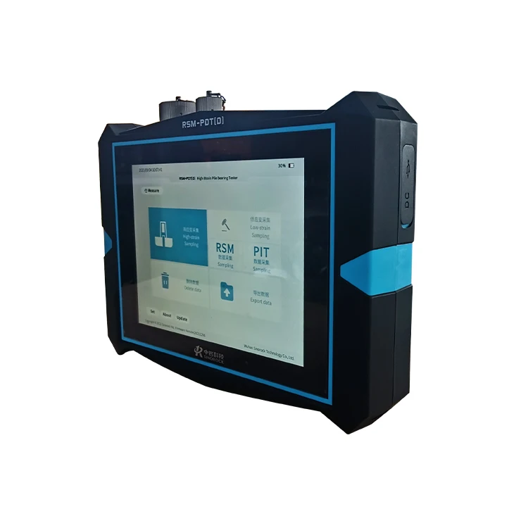 Portable Touch Screen Pile Driving Analyzer PDA Test For Industrial Use Construction Site Testing Instruments