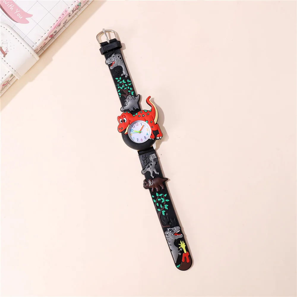 Creative 3D Dinosaurs Dial children‘s Watch For Girls Boys Kids Quartz Wristwatches