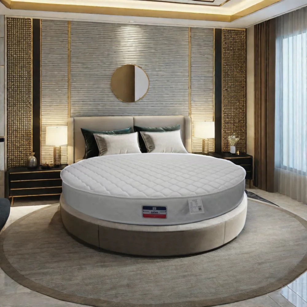 Manufacturers wholesale King and Queen mattress Hotel Round Line hotel Memory foam pocket spring bunk mattress