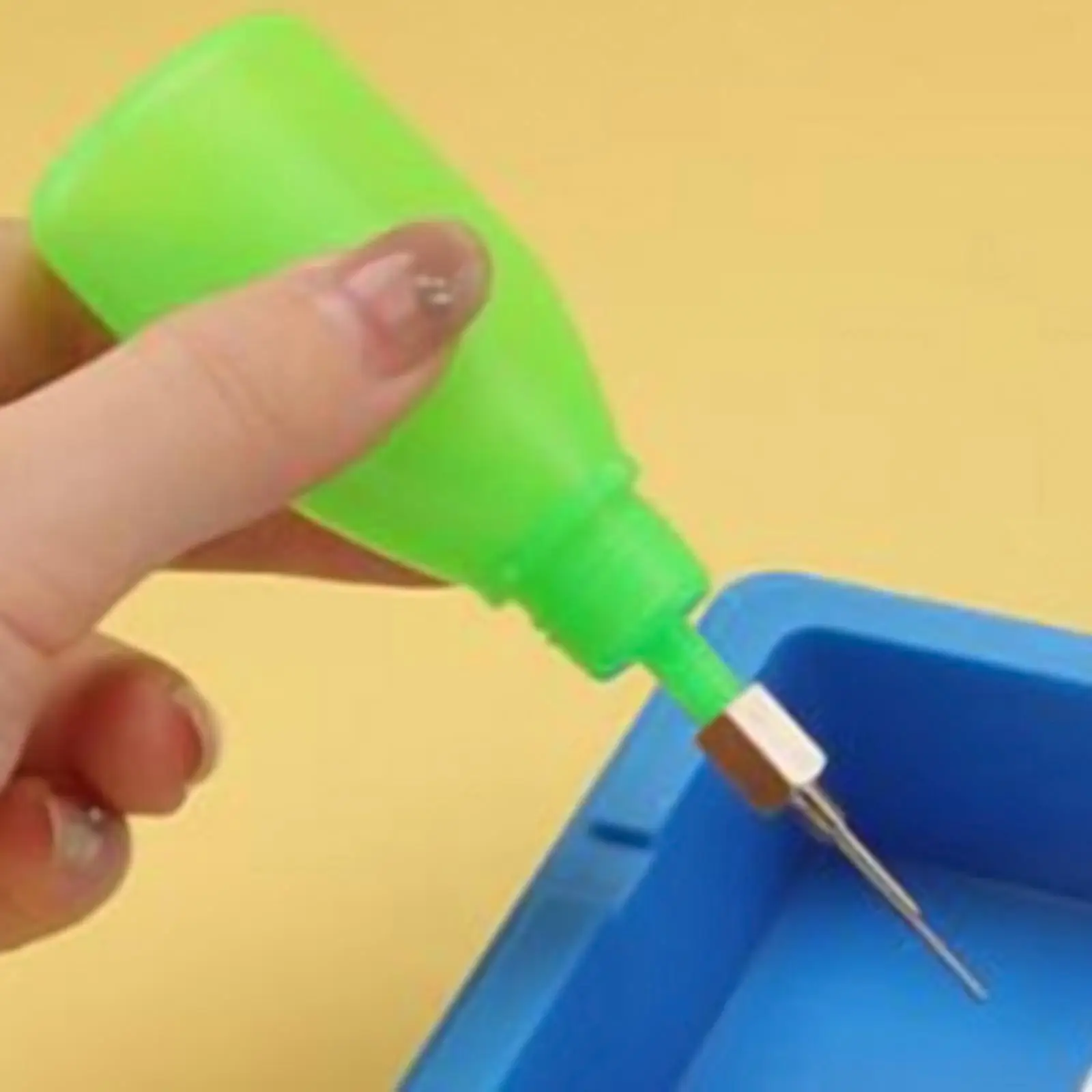 

Oil Painting Bottle Empty 30ml DIY Leather Edge Treatment Tool Dyeing Edge Stable Applicater Portable Leather Edge Printing Tool