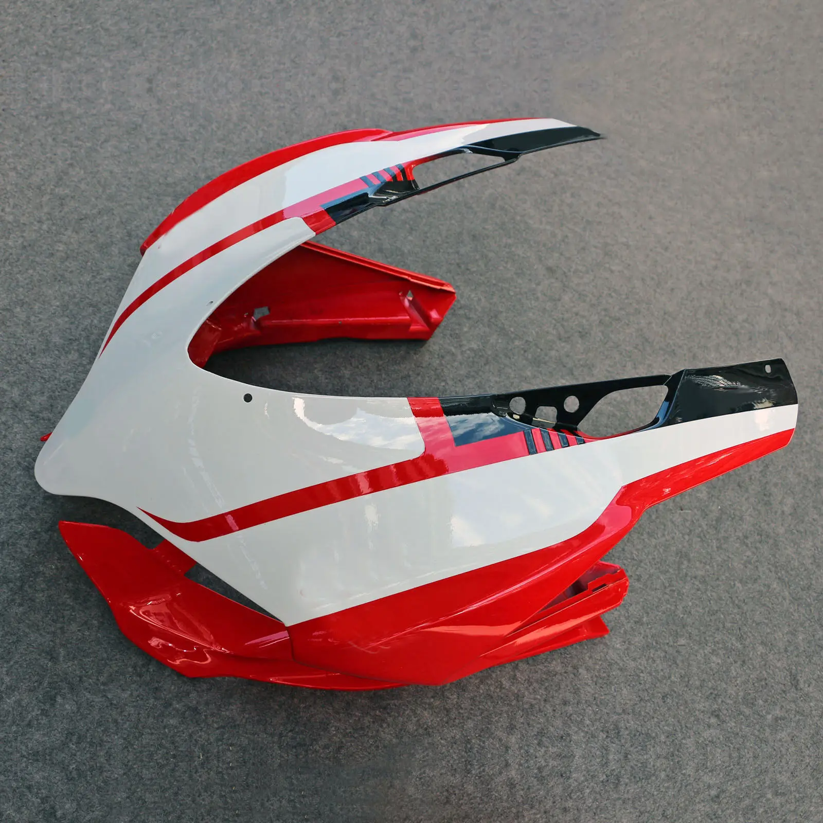 Fit For DUCATI 899 1199 Panigale 2012 - 2015 Motorcycle Front Upper Fairing Headlight Cowl Nose 2013 2014 12 13 14 15