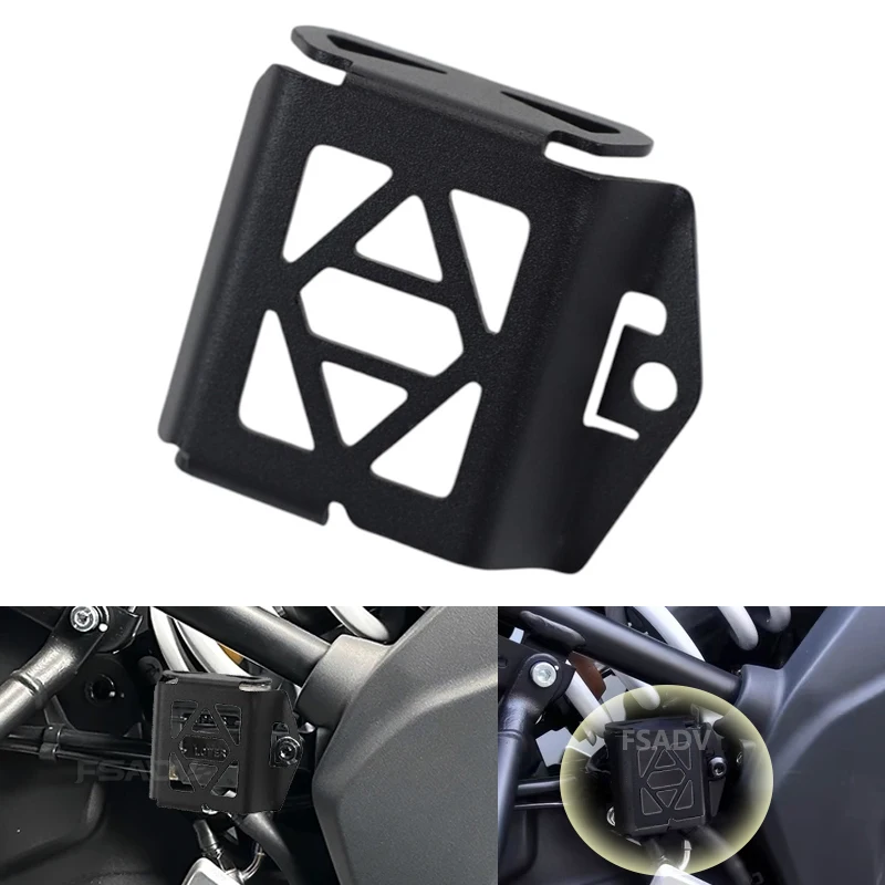 

Motorcycle Accessories Rear Brake Fluid Reservoir Guard Cover Protector For CFMOTO CF700MT CF 700MT 700 MT MT700 2024 2025