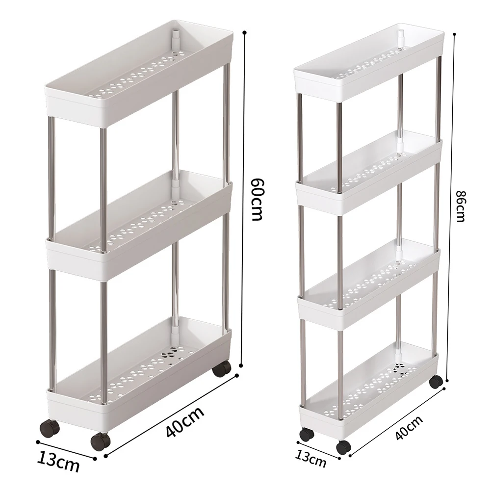Rolling Multi-Layer Bathroom Storage Cart 6