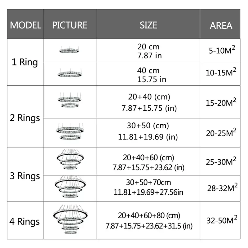 Techo Hang lamp Suspension Lustre De LED Crystal Modern Chandelier Lighting Ceiling Chandeliers Light Lamparas Luminaire Lampen