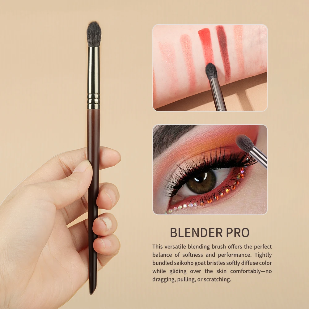 OVW 1pc Goat Hair Crease Blending Brush Eyeshadow Makeup cosmetic kit de pinceis de maquiagem Smudge Eye Makeup Brushes