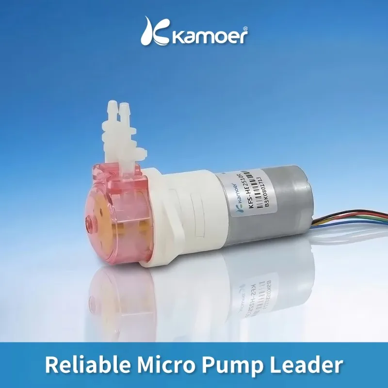 KFS Brushless 12v Micro Peristaltic Pump Fluorosilicic Acid Transfer Auto Dosing Pump Magnesium Sulfate
