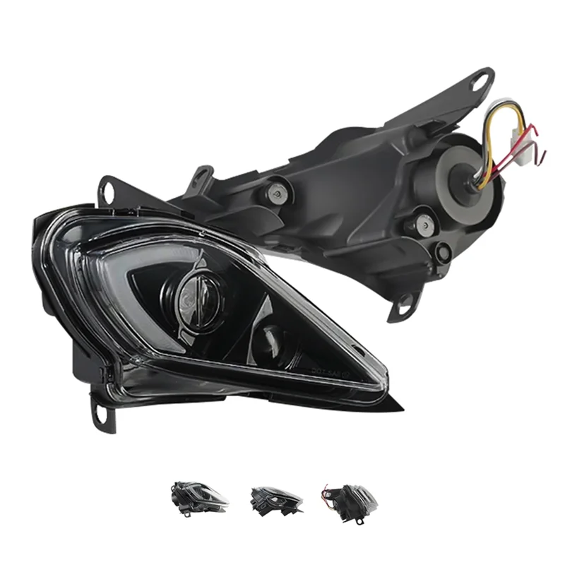 

Well-Adjustable Headlights For Raptor 700 700R YFZ450 YFZ450R YFZ450X Wolverine 450 350 Turn Signal Light 2006-2022