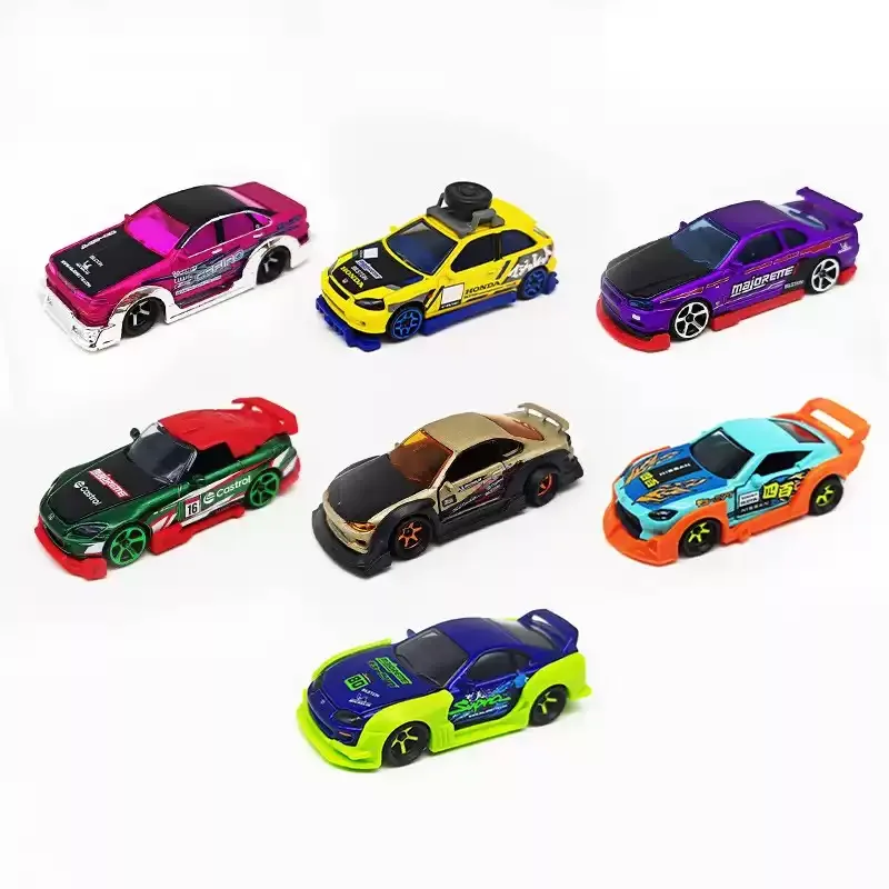Majorette MODEL 1/64 Nissan CEFIRO A31 EK9 GTR R34 JZA80 S2000 S15 Nissan Z diecast alloy car model Children's toys and gifts