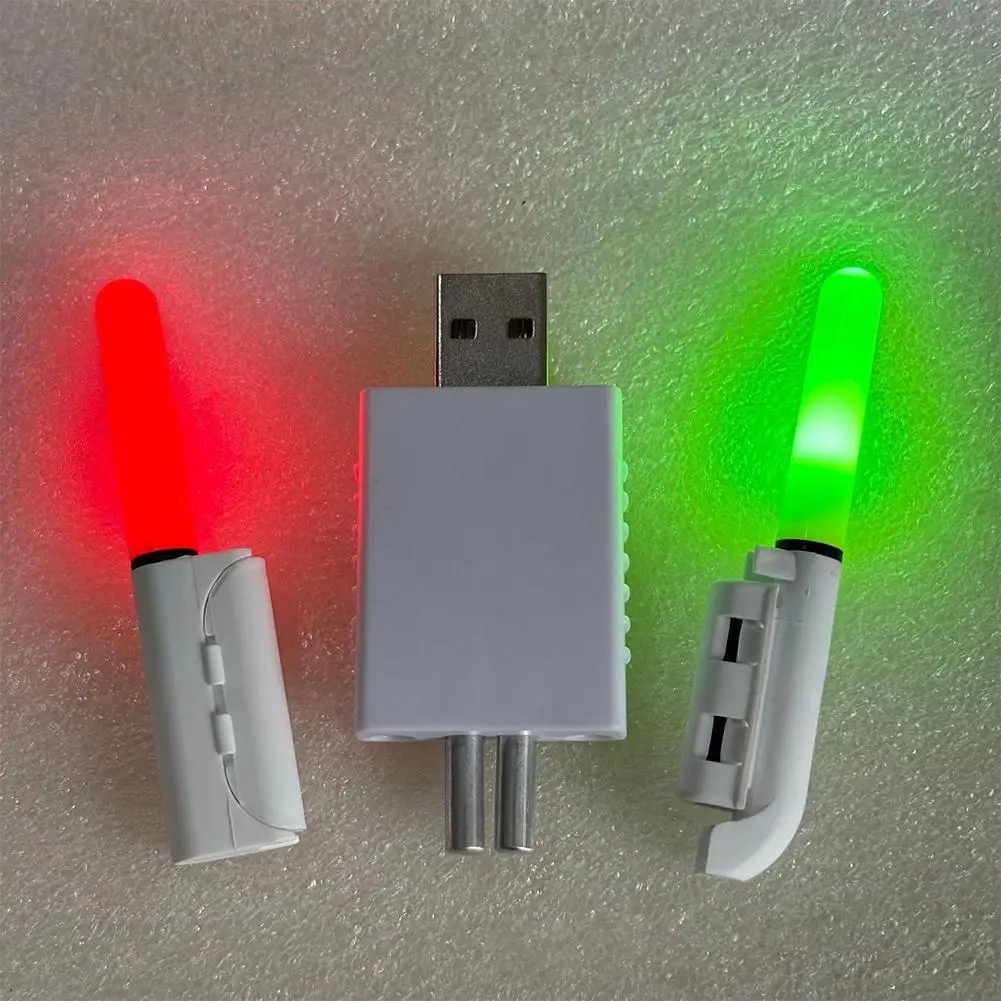 LED Removable Waterproof Fishing Electronic Rod Luminous Night Fishing Float Light Float Tackle Night Rock Fishing Accessories