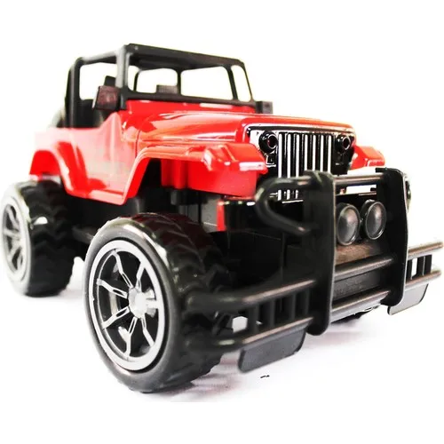 

Virtue Toy Safari Controlled Jeep Red