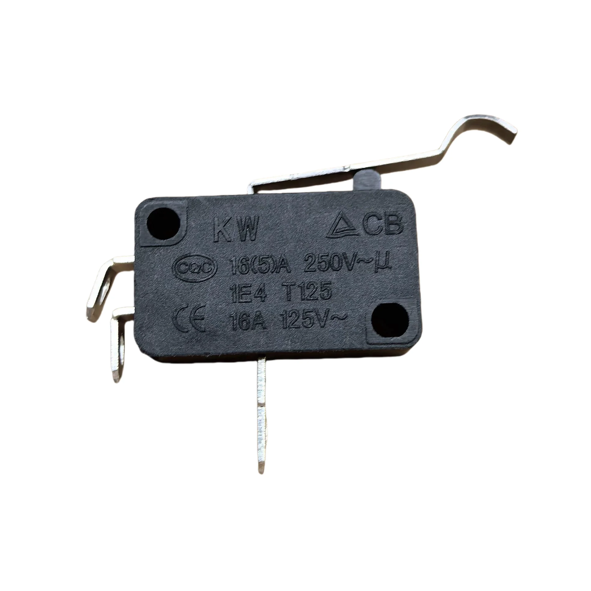 

1PCS/LOTS Super High-End Silver Dot Micro switch KW7-5S-A Small Self-Resetting Travel Limit Push 3 Legs One Open One Close 16A