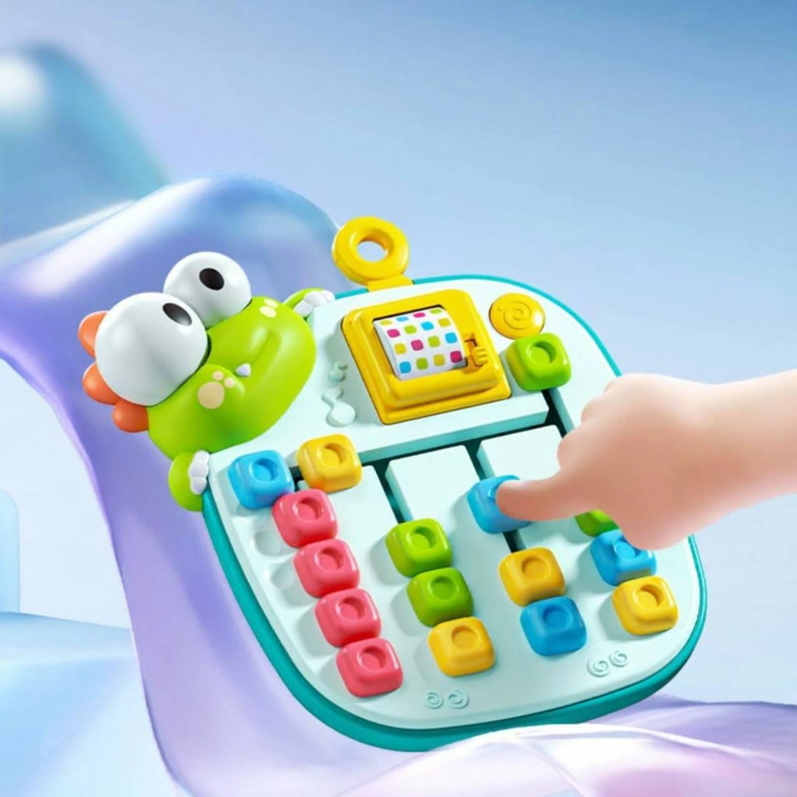 Sliding Color Brainteaser Handheld Color Matching Board Slide Brainteaser Board Plastic Bright Finish
