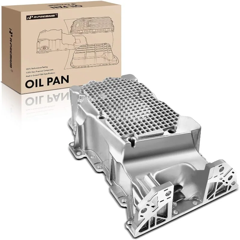 

A-Premium Lower Engine Oil Pan Sump with Drain Plug