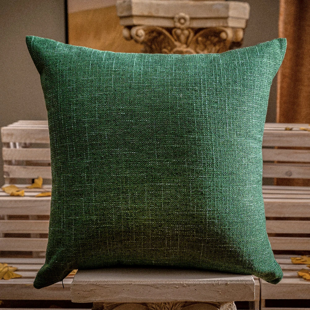 NAPEARL Warm Autumn Winter Style Solid Pillow Cases Sofa Cushion Covers Throw Pillow Covers for Home Decor 45x45cm 1PC