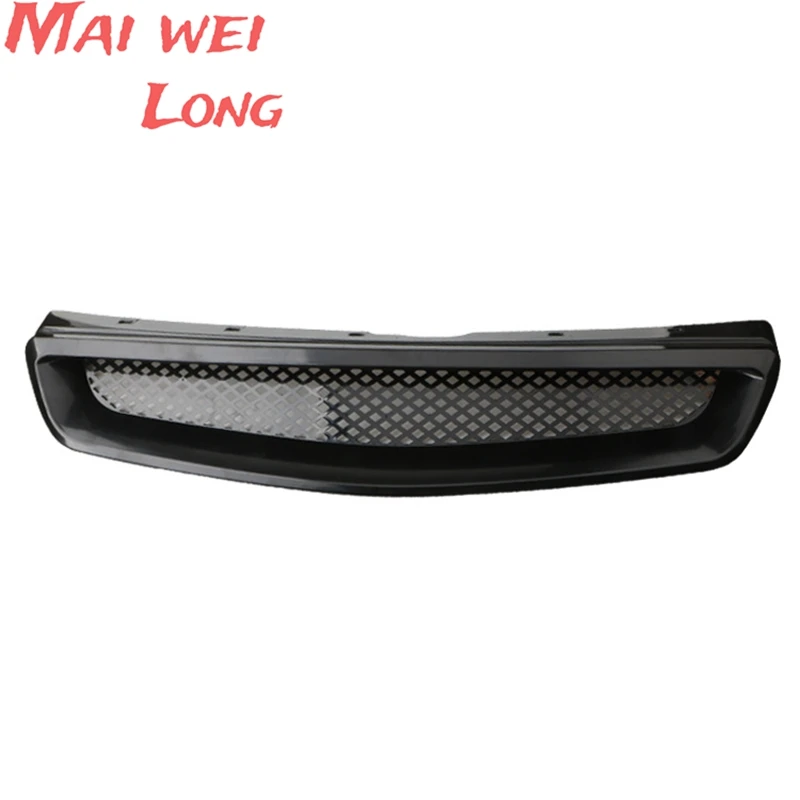 Car Front Hood Mesh Bumper Racing Grille For Honda For Honda Civic EK CX DX EX HX LX Type R 1999-2000