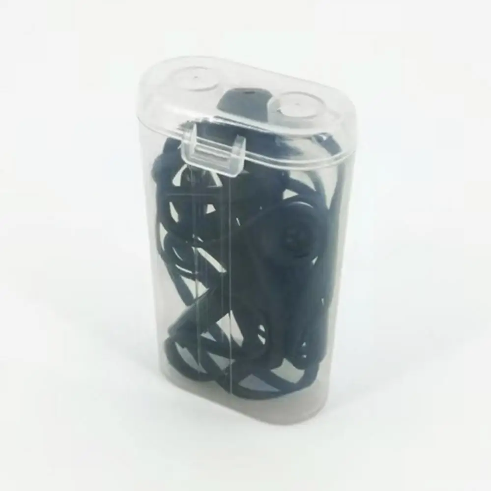 غطاء علبة بطارية آمن من البلاستيك الشفاف صندوق حمل محمول لتخزين بطاريات 2 × 18650 صندوق أكريليك شفاف