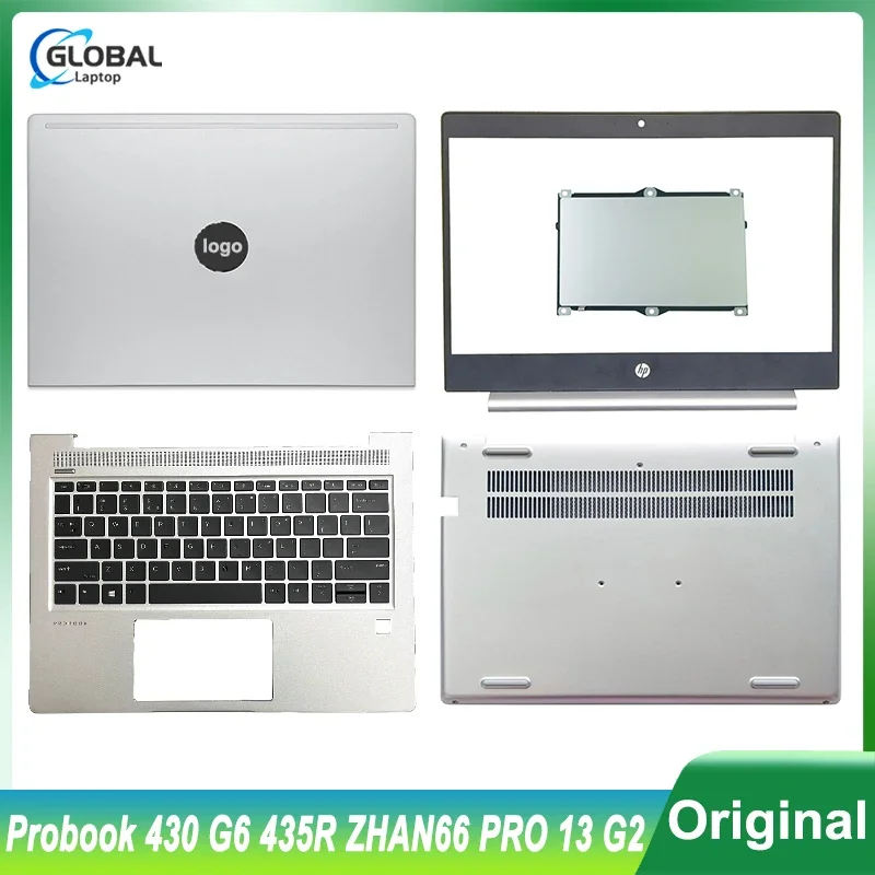 

New For HP ProBook 430 G6 430 G7 ZHAN 66 13 G2 G3 Laptop LCD Back Cover Front Bezel Palmrest Upper Lower Bottom Case HSN-Q14C