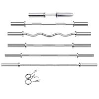 Equipment Workout Home Weights Scale 30Kg Iron Smart Dumbbells Barbell Bar Set