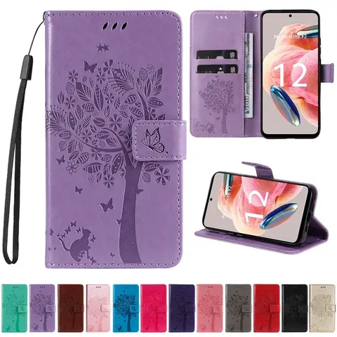 Wallet 3D Print Card Slot Magnetic Flip Leather Case For Xiaomi Poco X7/X6 Pro Redmi 15C 14C 13C 12C Note 14 Pro+ 14S 13 12 11