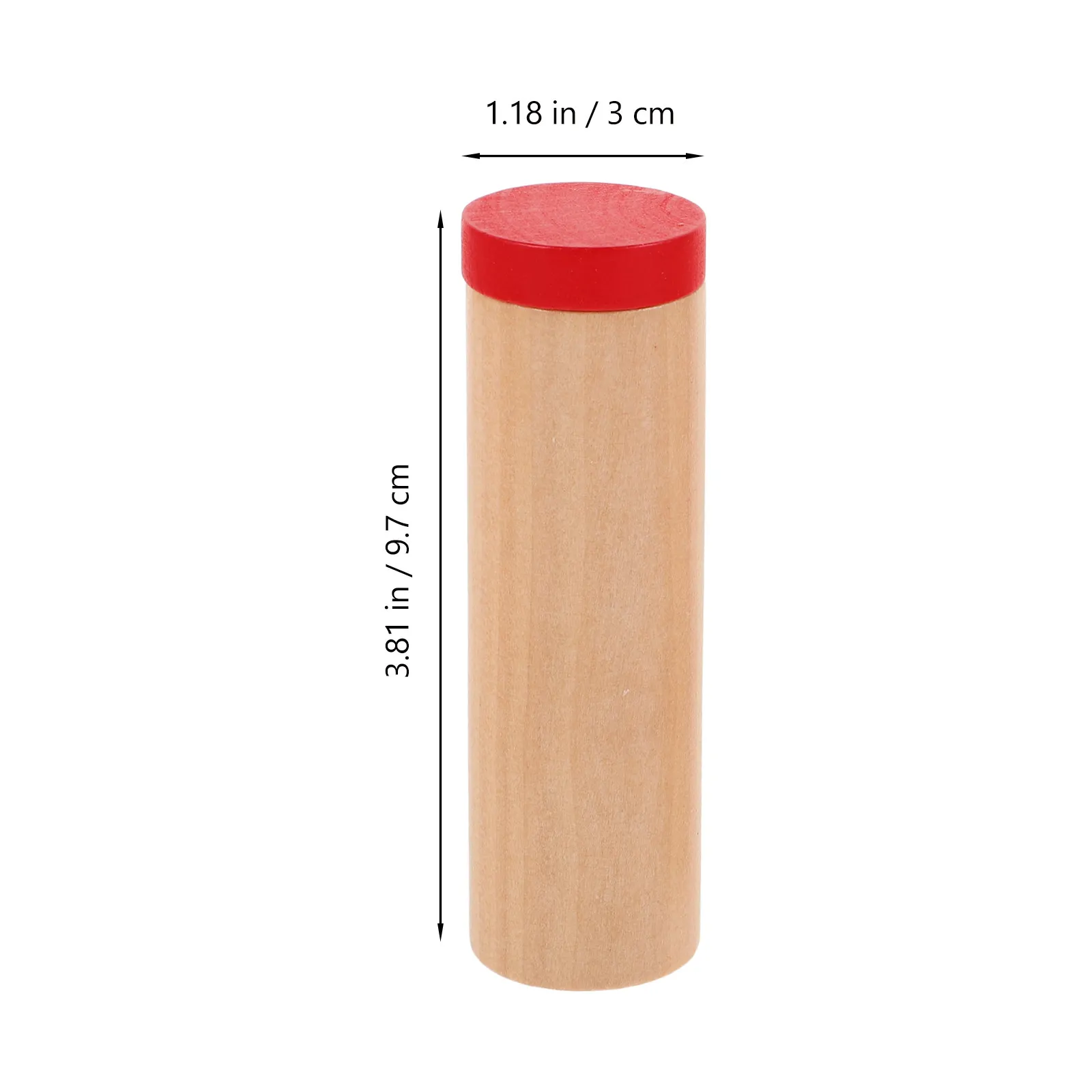 1Set Montessori Sound Perception Cylinders Auditory Sensory Material Early Childhood Education Fine Motor Skill Development