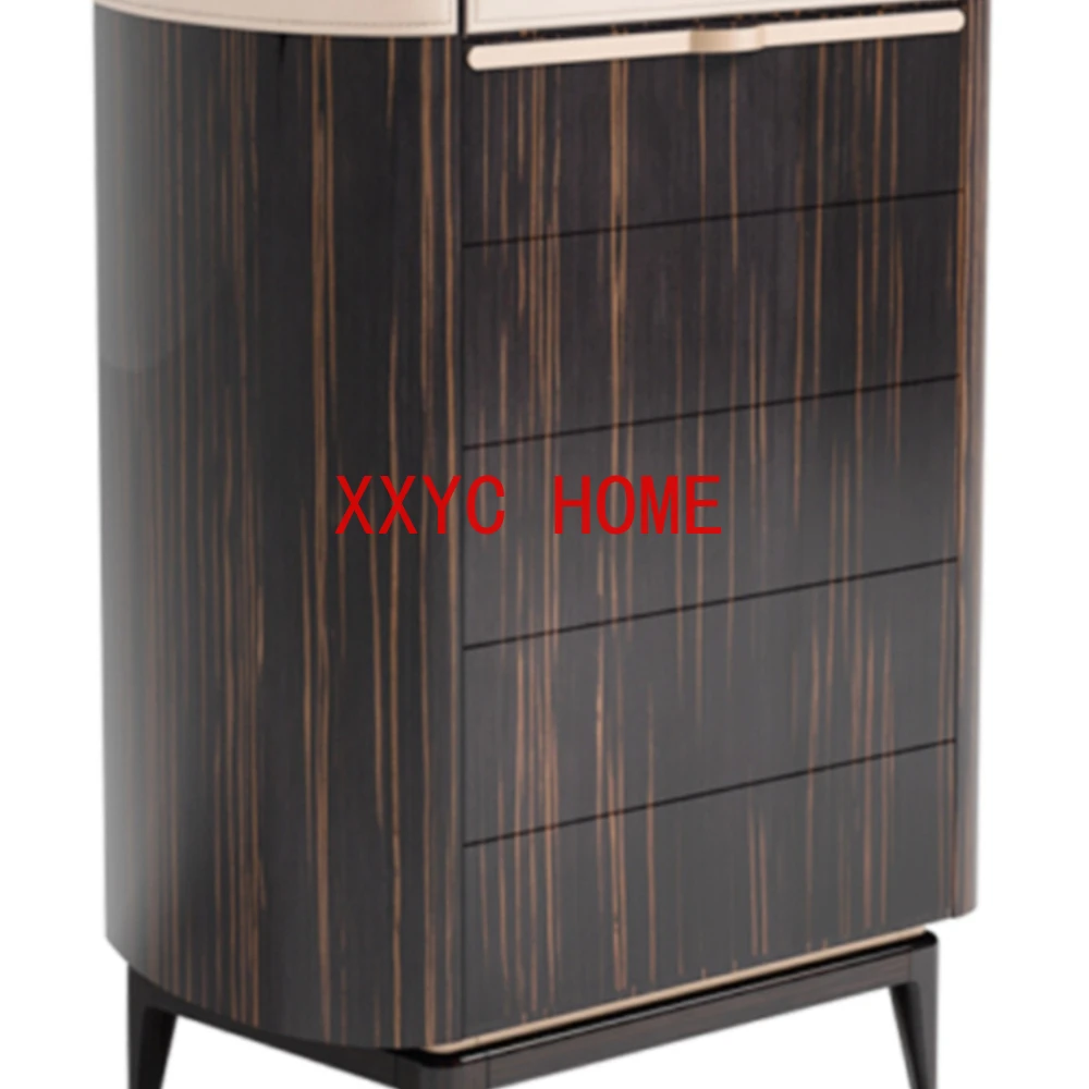 Post-Modern Light Luxury 6-Drawer Cabinet Italian Chest of Six Drawers Bedroom Storage