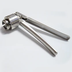 Stainless Steel Manual Crimper Vial Bottle Cap Sealer For 13/15/20mm Aluminum Plastic / кримпер Handheld Bottle Sealing Machine