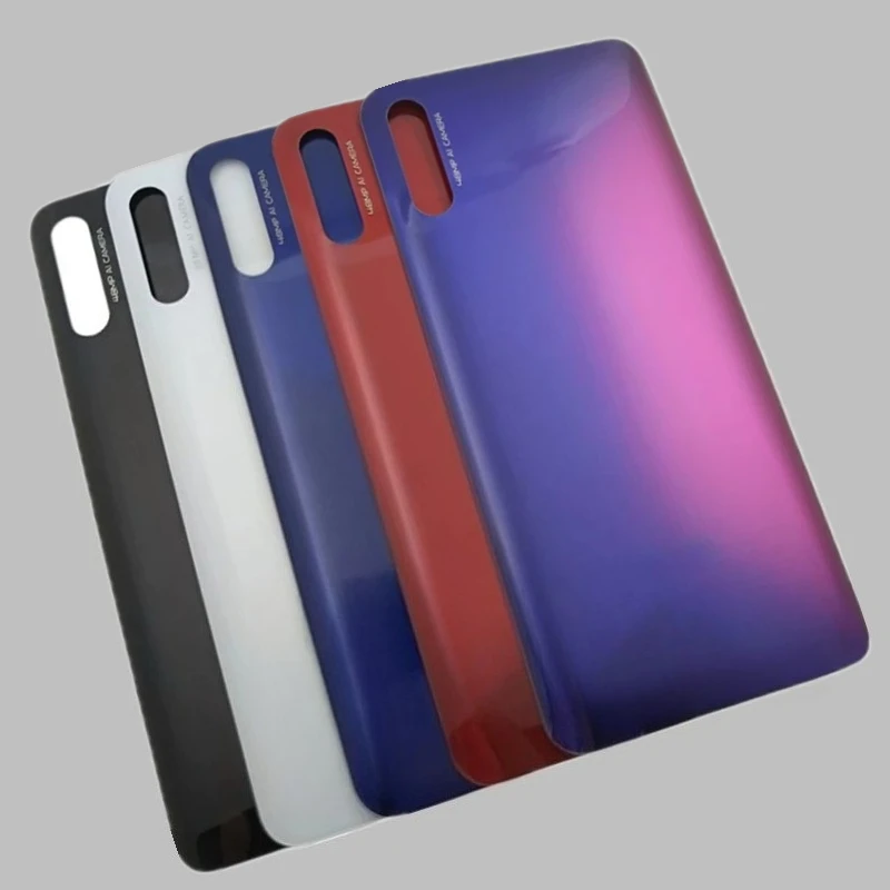 

Стеклянная задняя крышка корпуса, задняя дверца батарейного отсека с клейкими запасными частями для Huawei Honor 9X9X Pro