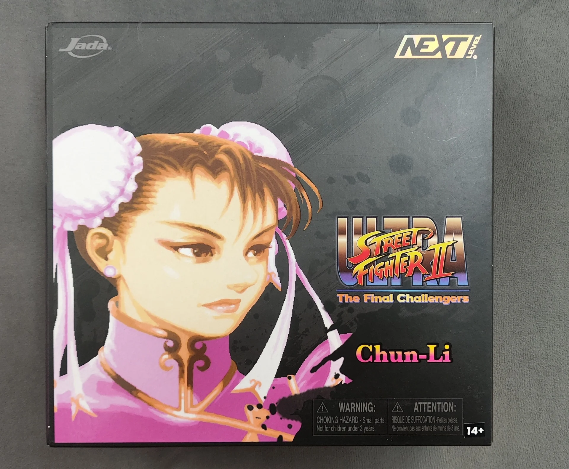 Original Jada Toys Ultra Street Fighter II The Final Challengers Vega In Stock Anime Action Collection Figures Model
