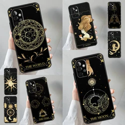 Astrologia karty tarota dla Samsung Galaxy A54 A34 A14 A13 A33 A53 A12 A32 A52 A71 A51 A15 A25 A35 A55 etui na telefon