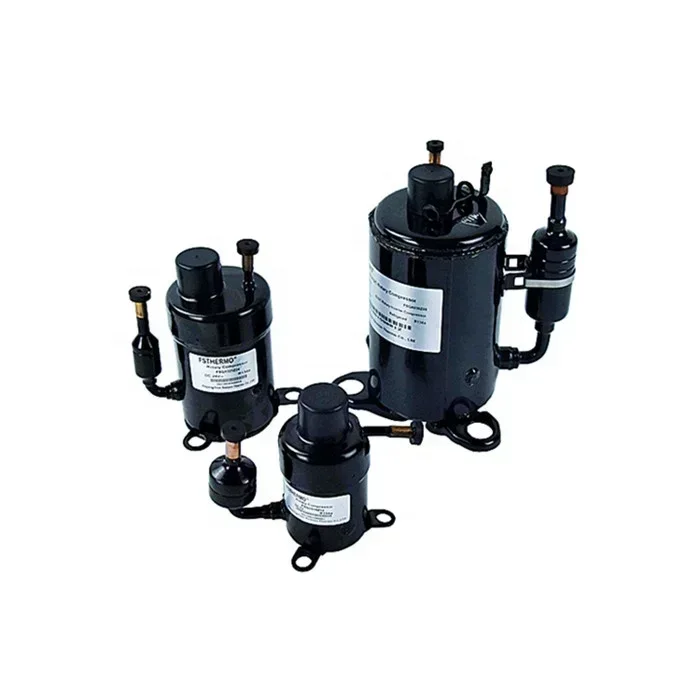 FSTHERMO R134a R1234yf compressor de ar condicionado com unidade CA rotativa de 12 volts para Índia