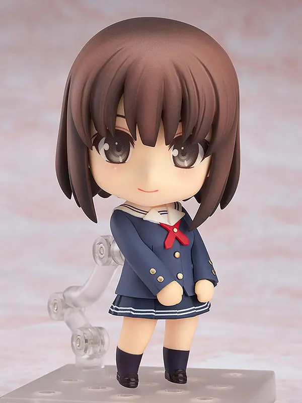 100% Original: Katou Megumi no.704 Q version figma PVC Action Figure Anime Figure Model Toys Figure Collection Doll Gift