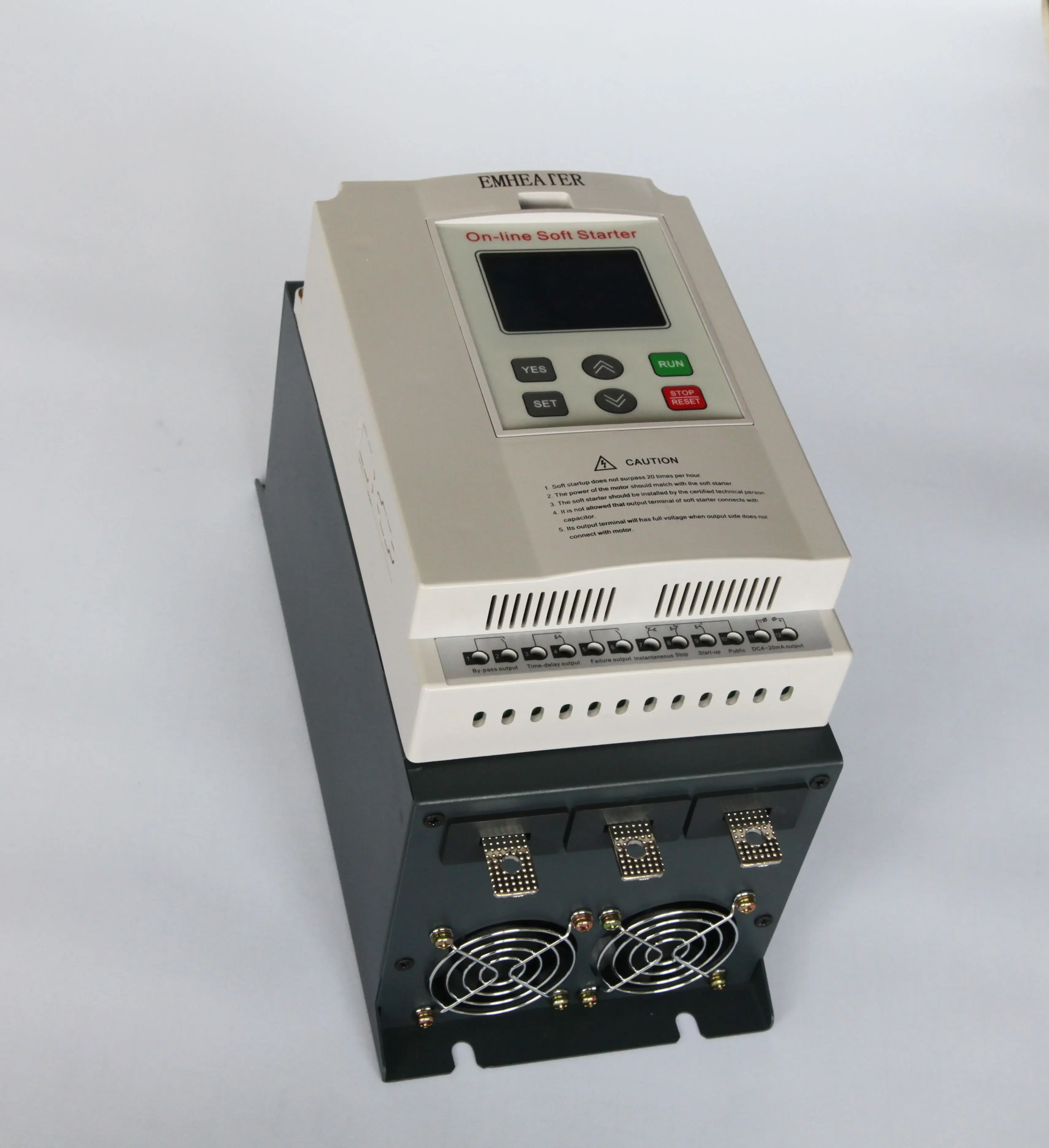 90KW 125HP 240V three phase induction motor soft starter for powder mixer