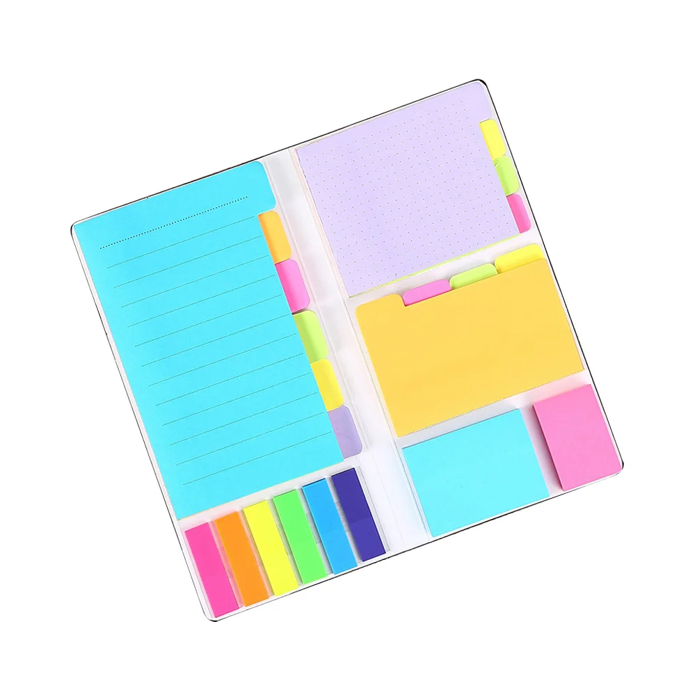 Colorful Memo Sticker Bulk Mini Note Sticker for Writing Messages Marking Focus Areas Study Work Planning Accessories