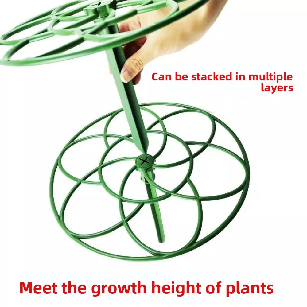 S/M/L Plastic Garden Stackable Bonsai Climbing Frame Plant Cage Frame Plant Support Stand Climbing Vine Rack Gardening Supplies