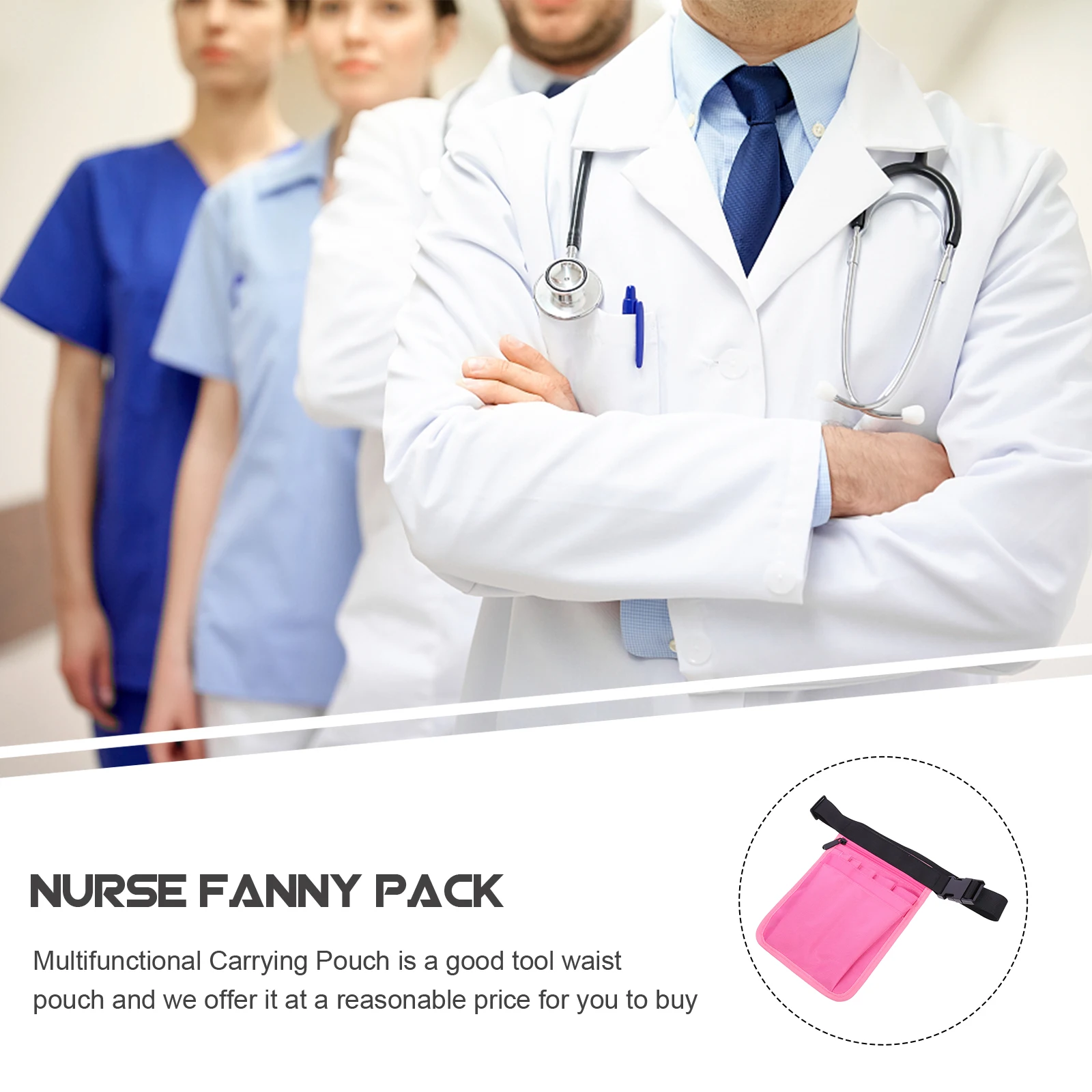 

Medical Waist Bag Nurse Nursing Bags Carrying Pouch Pocket Organizer Tool Multifunction