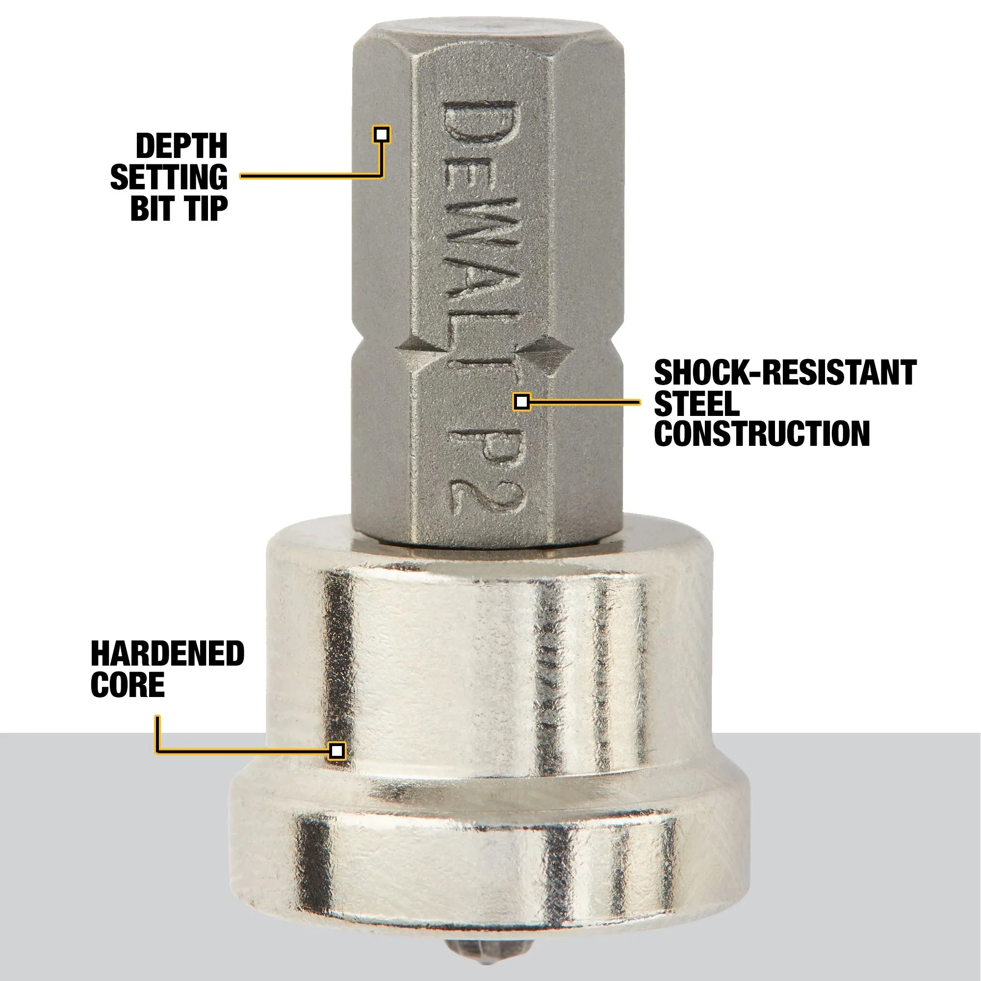 DEWALT DW2014C4 Drywall Screw Setter (4 Pc)