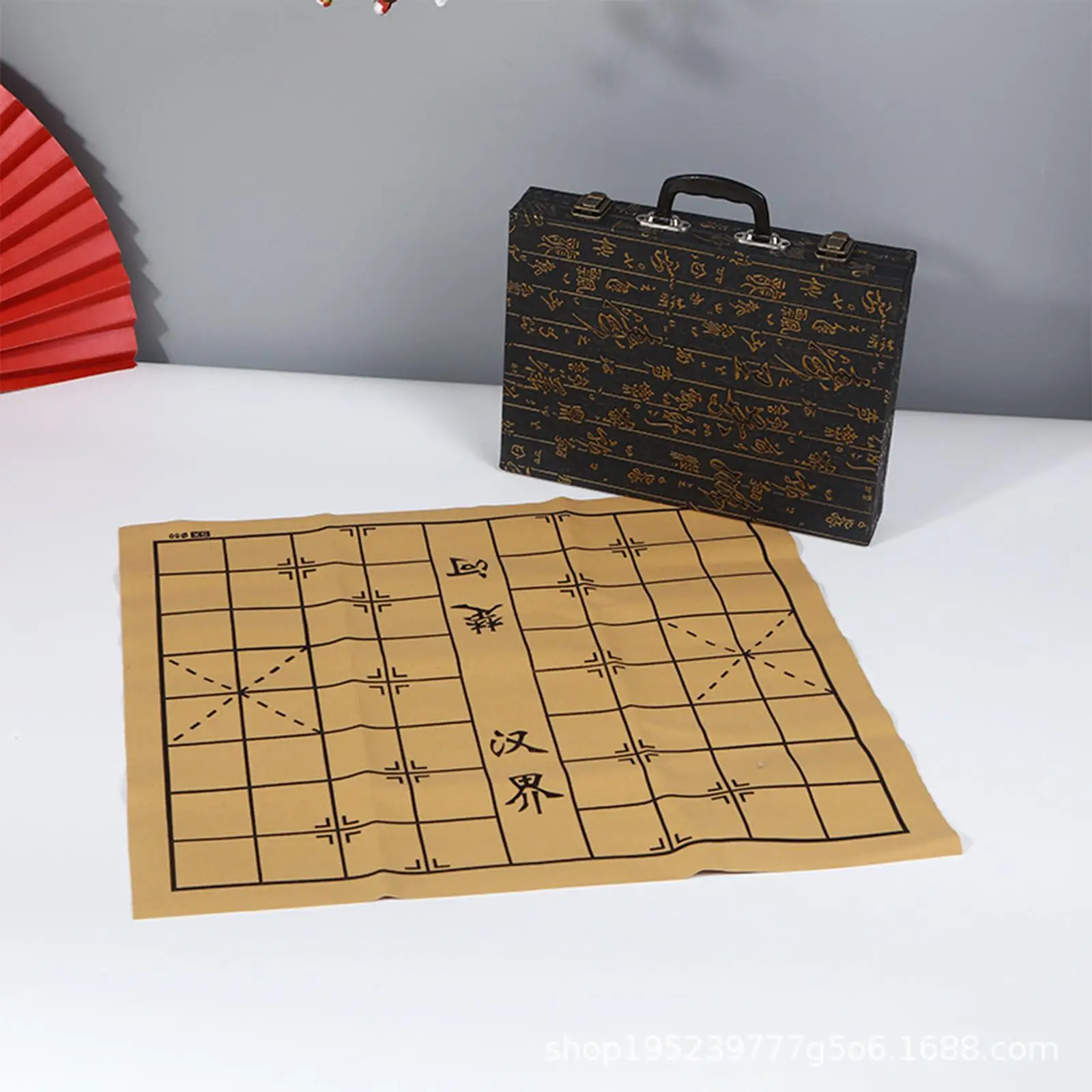 

Storage Box for Chess Pieces Sturdy Lightweight Traditional Case for Travel