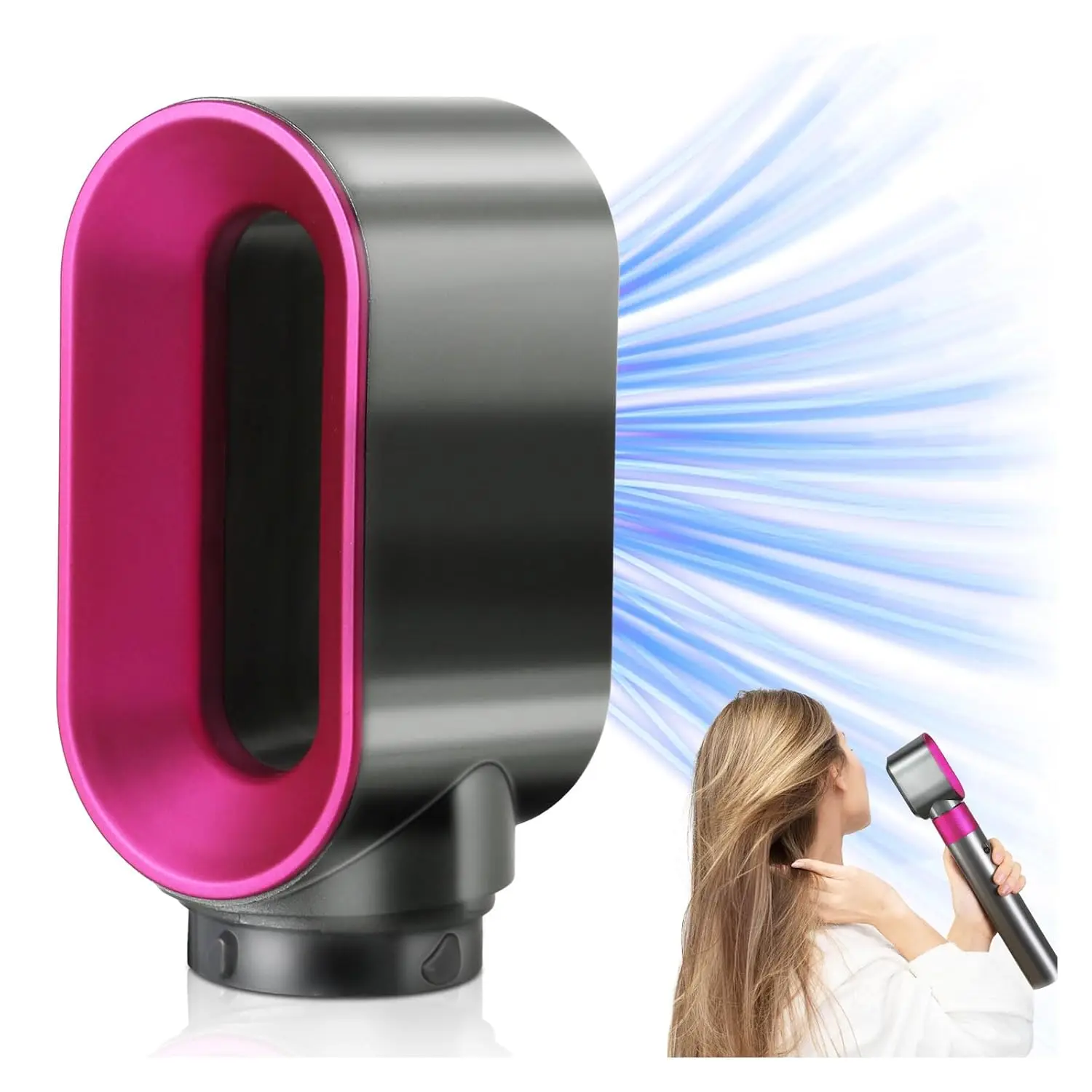 Hair Curler Modeling Nozzle Attachment For Dyson Airwrap HS01 HS05 Hair Dryer Pre-Styling Nozzle Curling Barrels Accessories