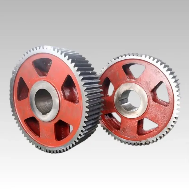 ISO9001 Certified Carbon Alloy Steel Mining Spur Gear, Low Noise High Efficiency Drive Gear, Custom Precision Heavy Industrial T