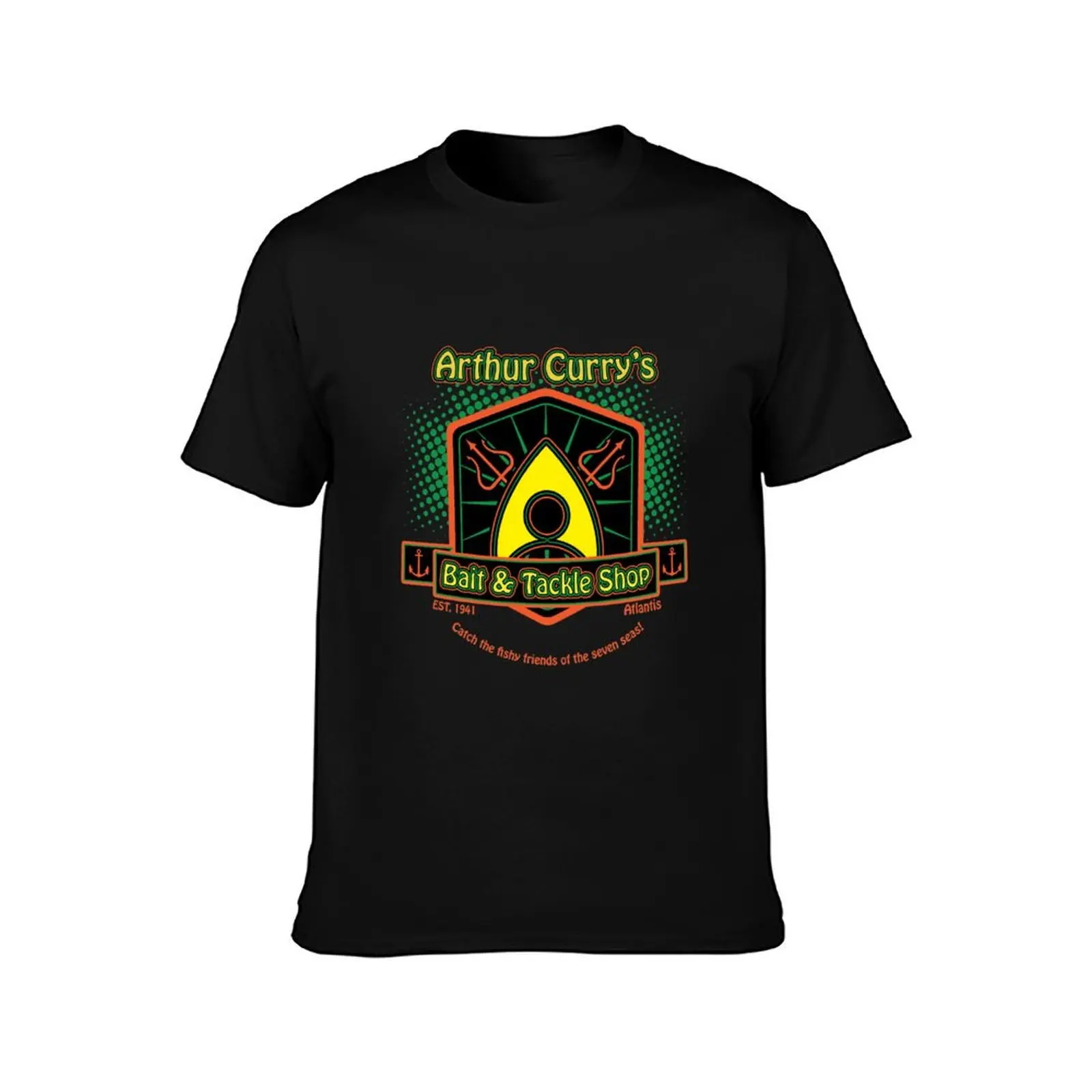 Curry's Bait & Tackle Shop T-Shirt Labor Work Casual T-Shirt