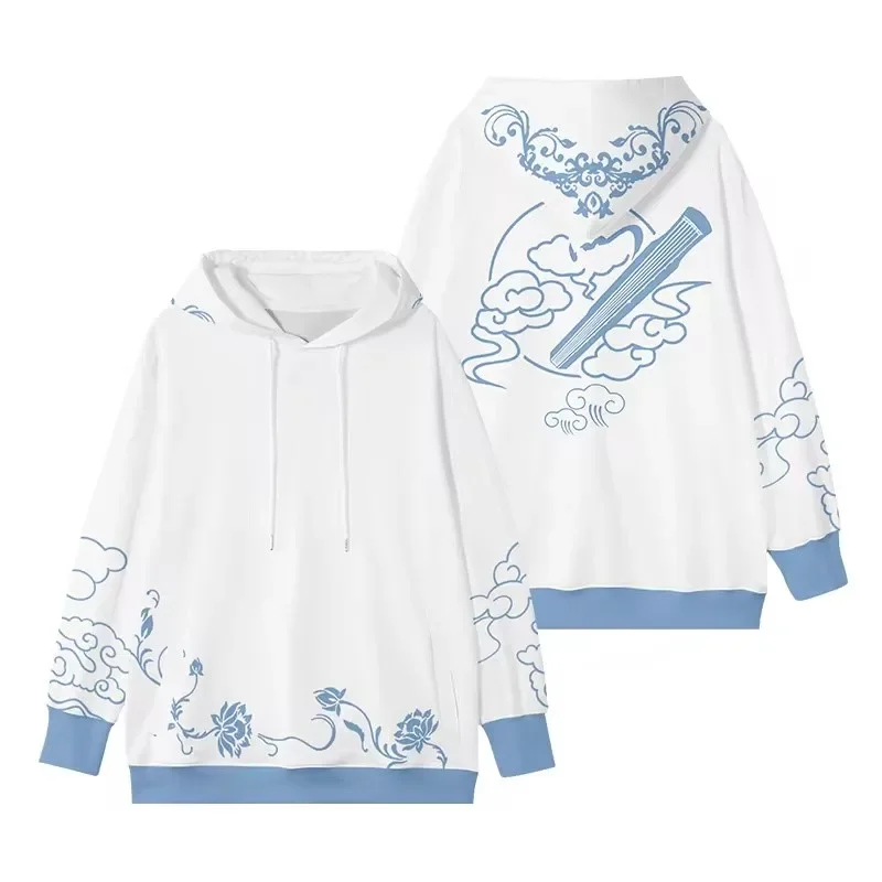 Nuevo Anime Mo Dao Zu Shi Wei Wuxian Cosplay Sudadera con capucha mujeres hombres Harajuku sudadera ropa de calle Hip Hop pulóver chaqueta con capucha