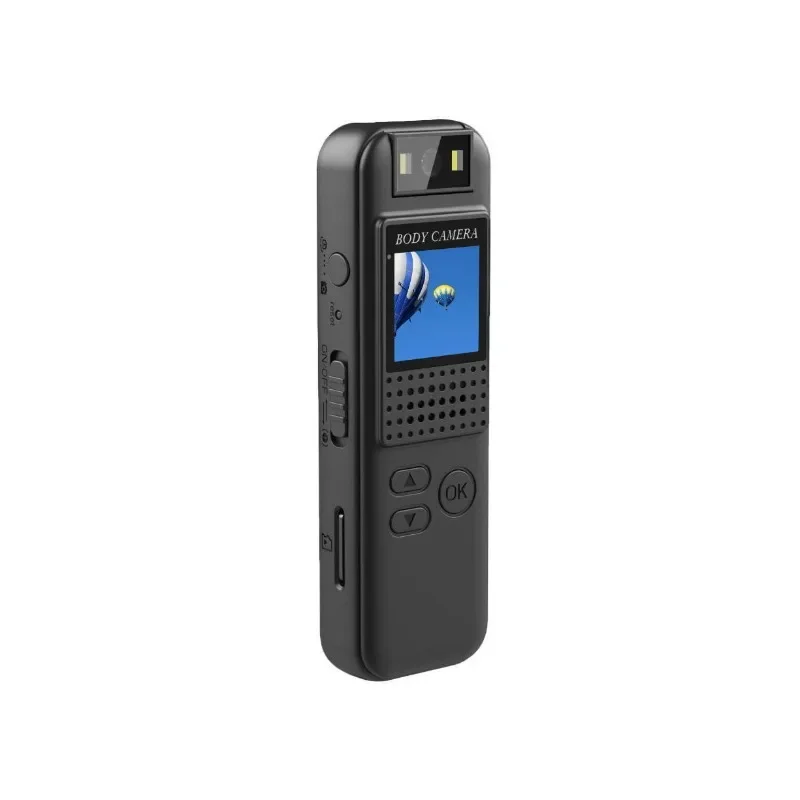 High definition 1080P camera back clip camera professional wear collar clip recorder