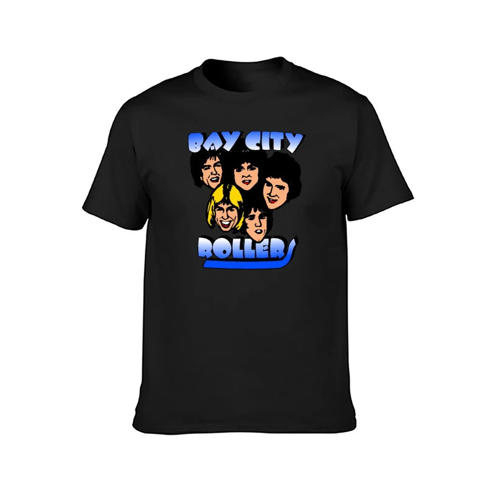 Camiseta de retrato de grupo de rodillos de Bay City para niños, ropa estética sublime con estampado animal, secado rápido