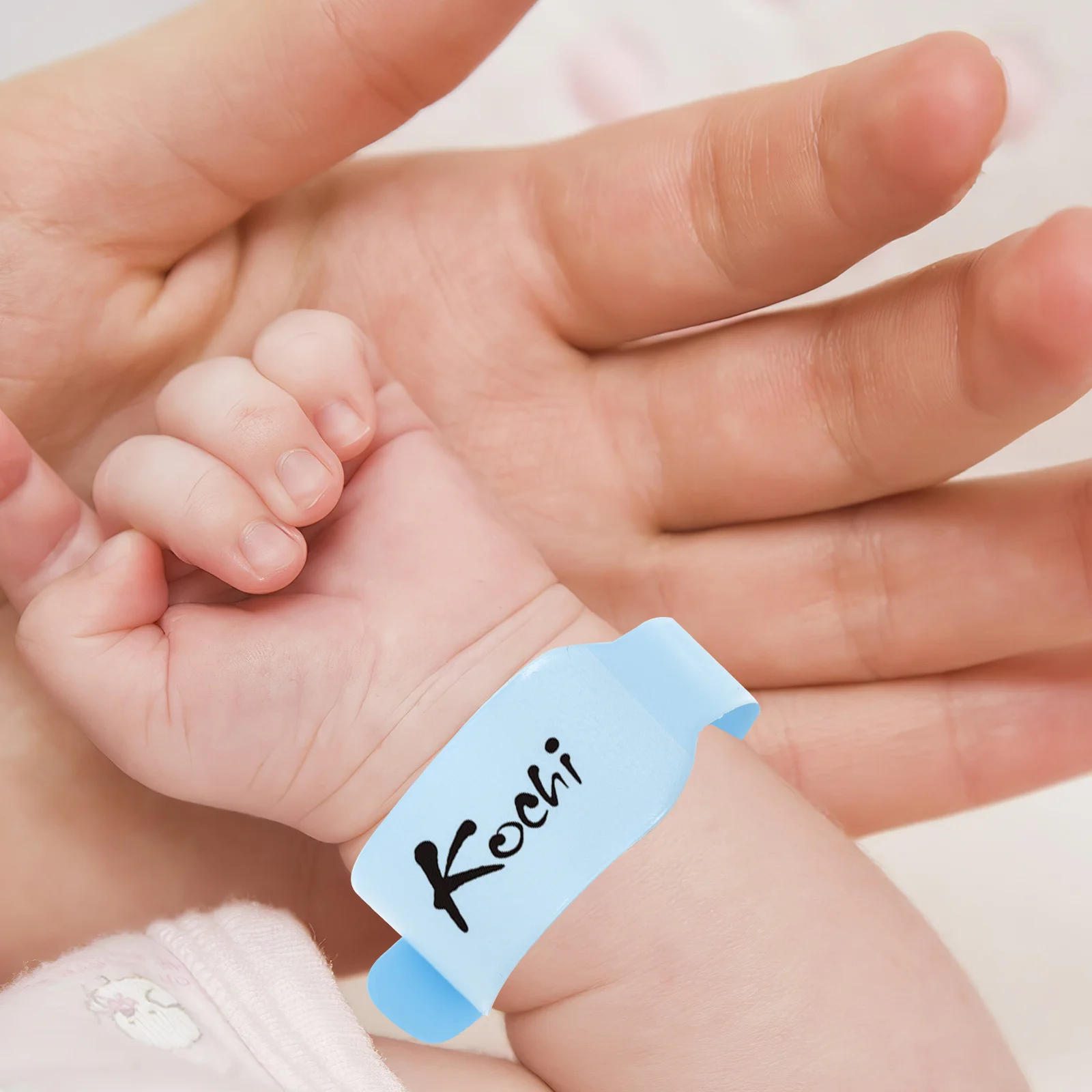 100 Uds pulseras de Hospital grabables desechables bandas de identificación médica de identificación de PVC pulseras impermeables para pacientes