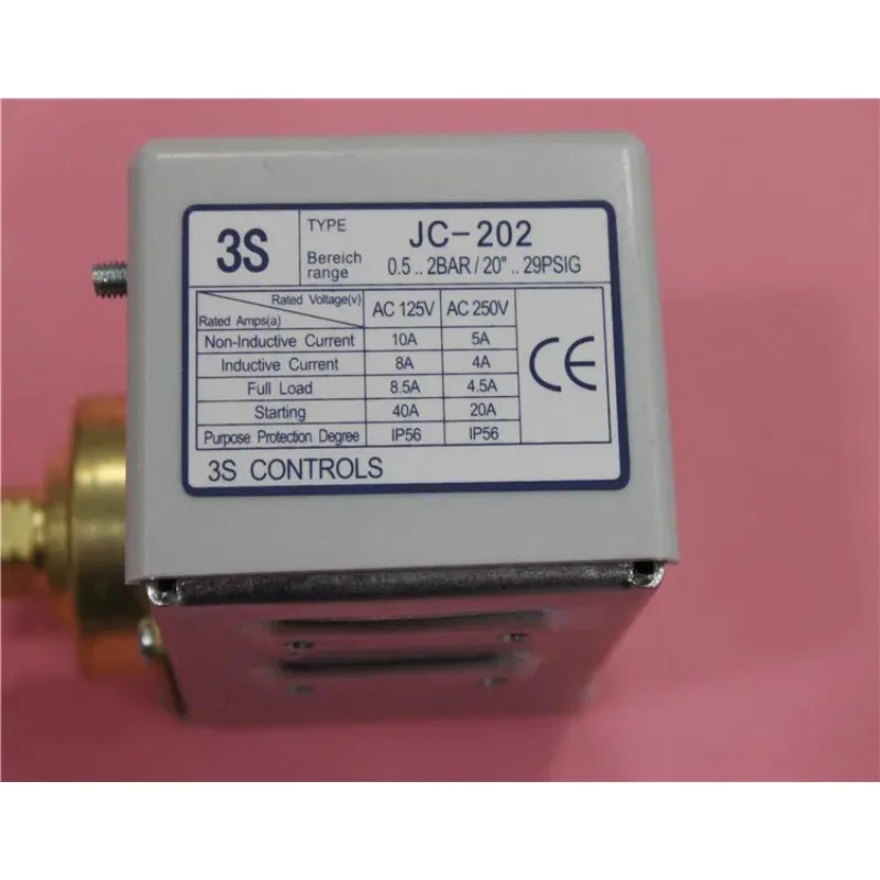 

Корея 3S Реле давления JC-200 JC-201 JC-202 JC-203 JC-206 JC-210 JC-230 JC-245 JC-220