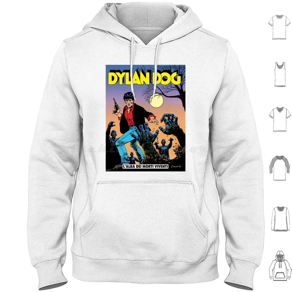 

Толстовки для собак Dylan с длинным рукавом Lalba Dei Morti Viventi Dylan Dog