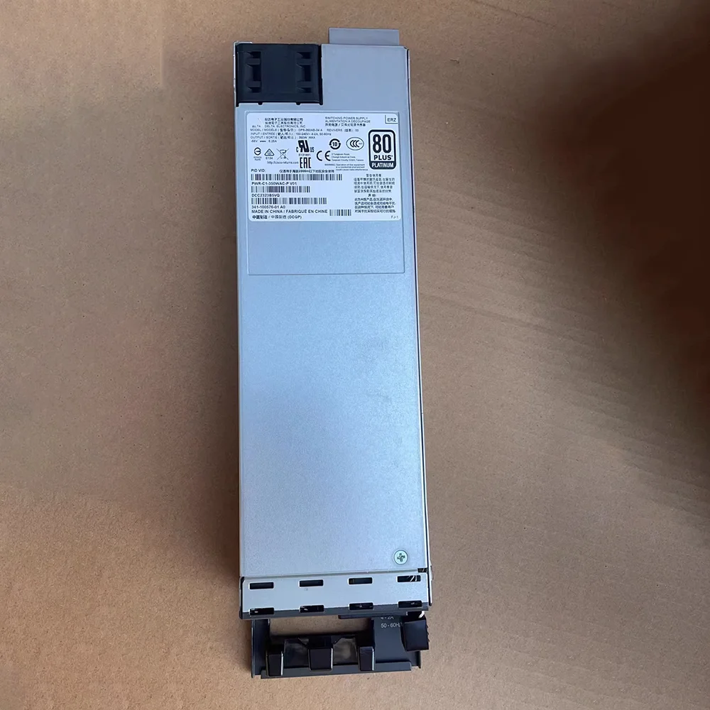

350W For Cisco Catalyst 9300 Switch Power Supply PWR-C1-350WAC-P PWR-C1-350WAC