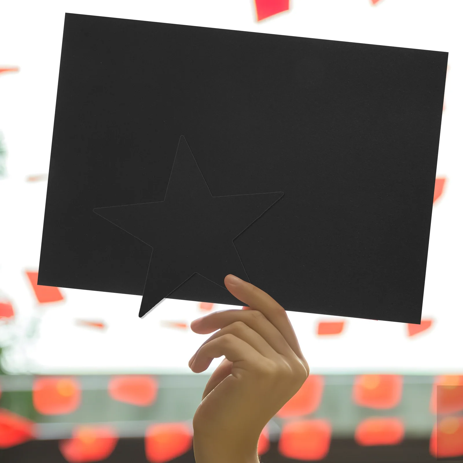 

50 Sheets Black Cardstock Thick Paper for Crafting Invitations Business Cards Black Paper Colorful Cardstock