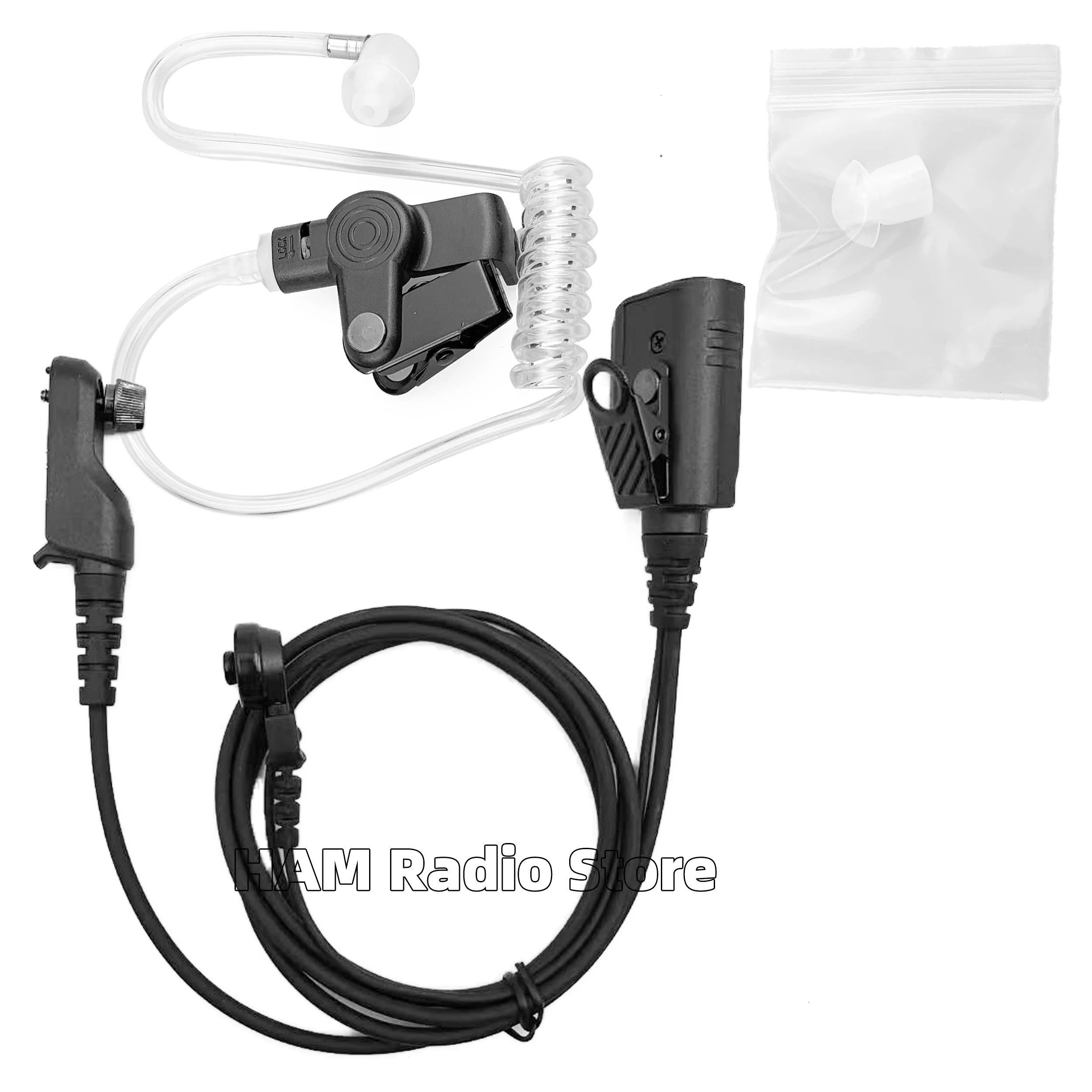 Air Tube Earpiece Mic Headset For Hytera AP510 AP518 AP580 BP510 BP560 BP518 BP566 AP586 AP585 P50PRO P60 Walkie Talkie
